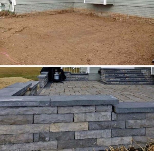 Before & After Patio Installation in Fairlawn, NJ (1)