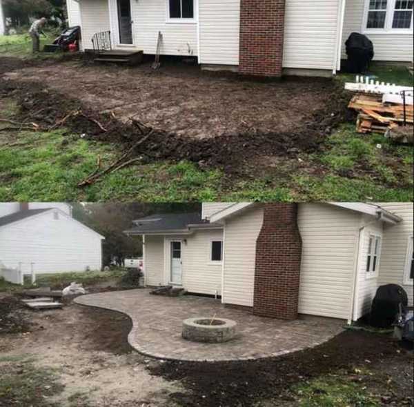 Before & After Patio Installation in Lodi, NJ (1)