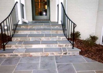 Steps completed by BMF Masonry in Bergen County