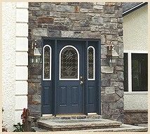 Stone Work for Front Entry