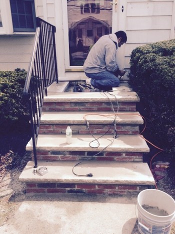 Steps Replacement by BMF Masonry