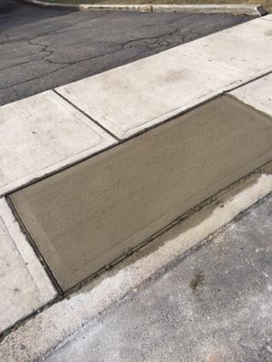Sidewalk Repair, Cement Installation in Englewood, NJ (2)